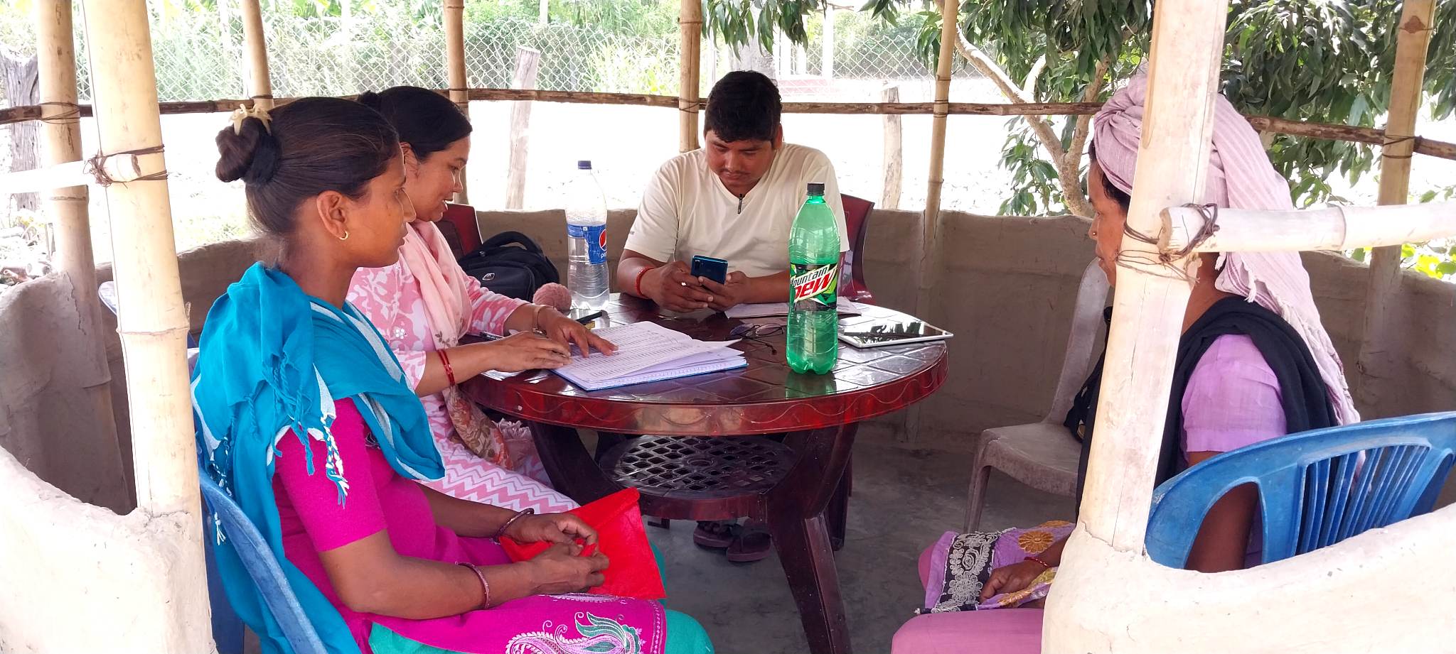 Beneficiaries enrollmetn in the product using app